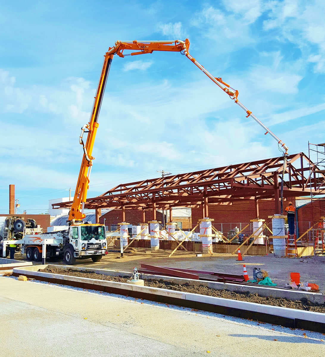 com-36 meter pump at Danville mass transit building